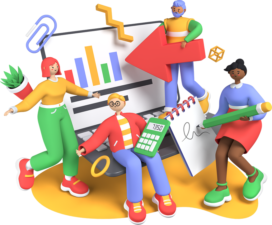 Team Effort Illustration
